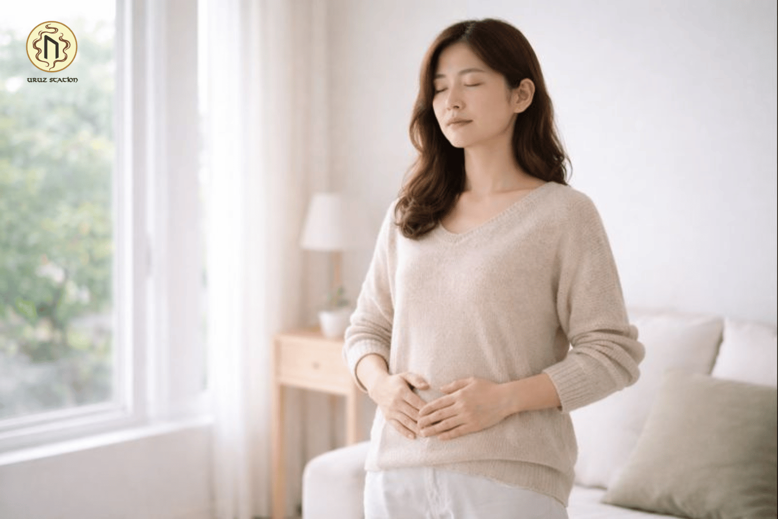 Tư thế thả lỏng, lưng thẳng tự nhiên giúp hơi thở và âm thanh phát huy tác dụng