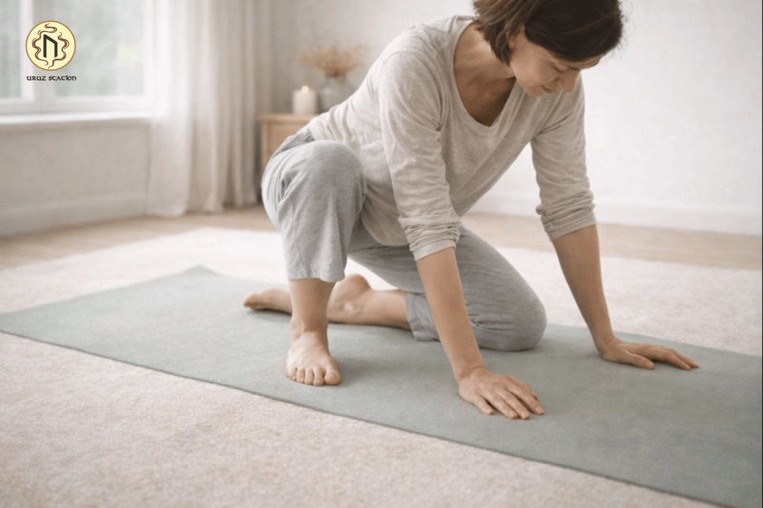 Bạn cũng có thể selff healing bằng cách chuyển động nhẹ nhàng để thư giản cơ thể