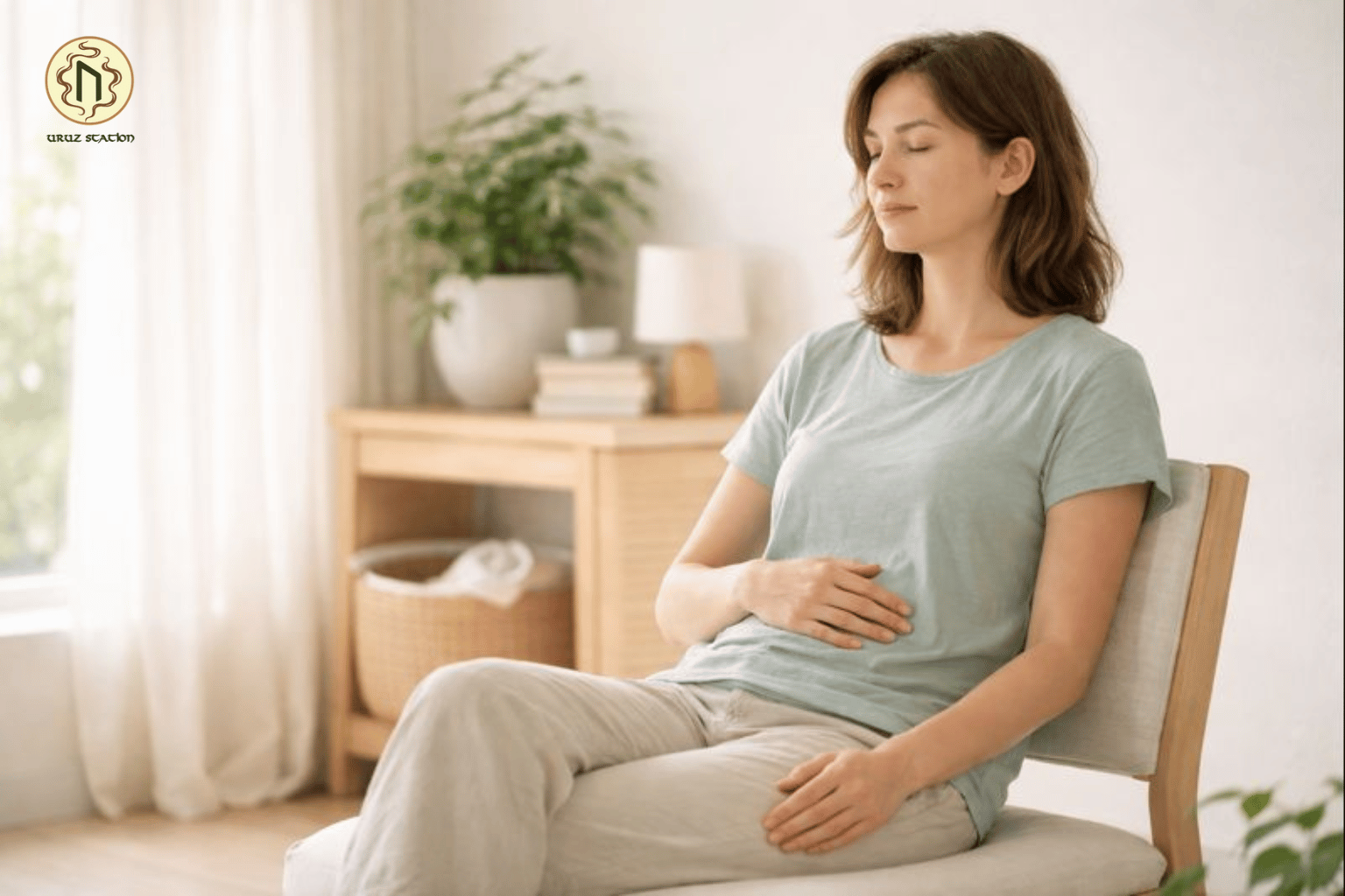 Kết nối hơi thở tự nhiên để giảm kích thích