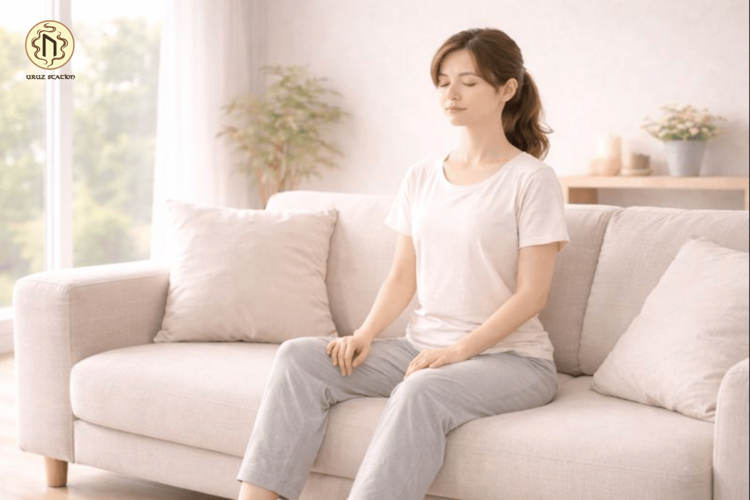 Bài yoga phục hồi cơ thể với tư thế ngồi thư giãn