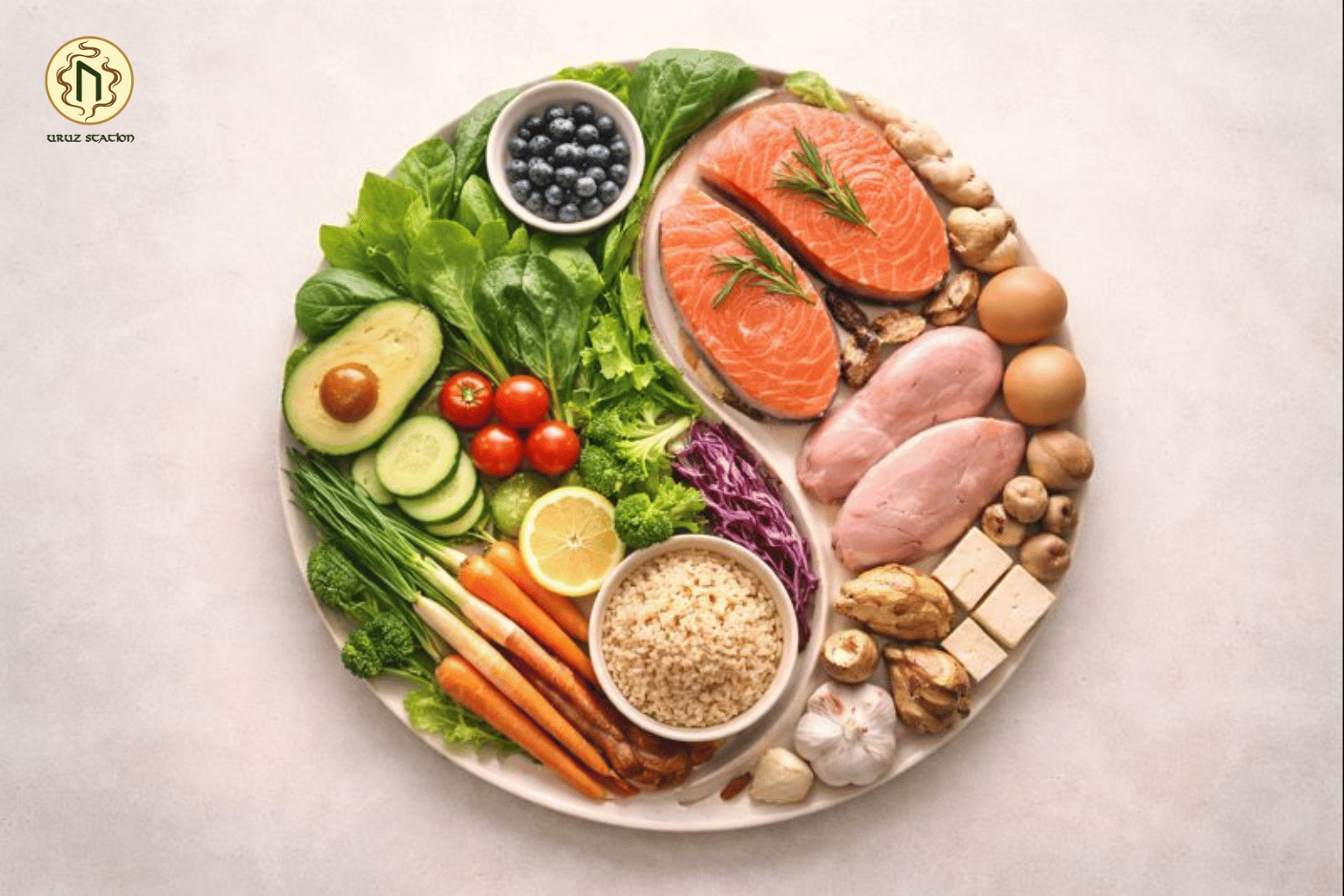 Khi có một chế độ ăn cân bằng âm dương phù hợp, cơ thể cũng sẽ tự về trạng thái hài hoà