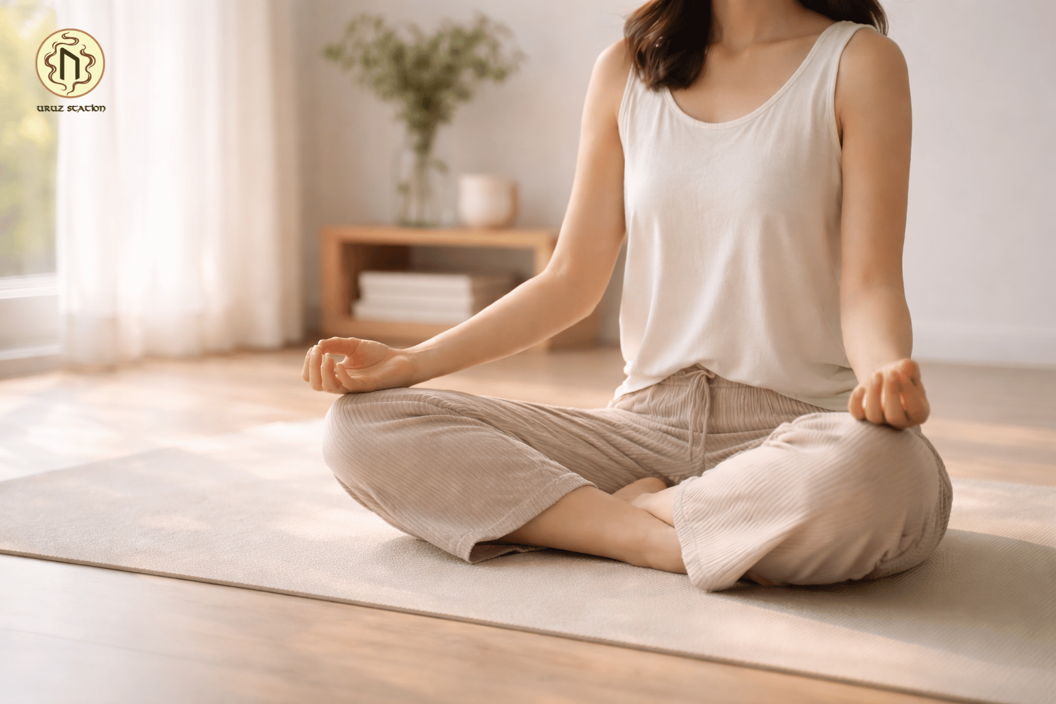 Chỉ cần 8–12 phút thiền buổi sáng với tư thế thoải mái và hơi thở chậm sâu để cân bằng hệ thần kinh