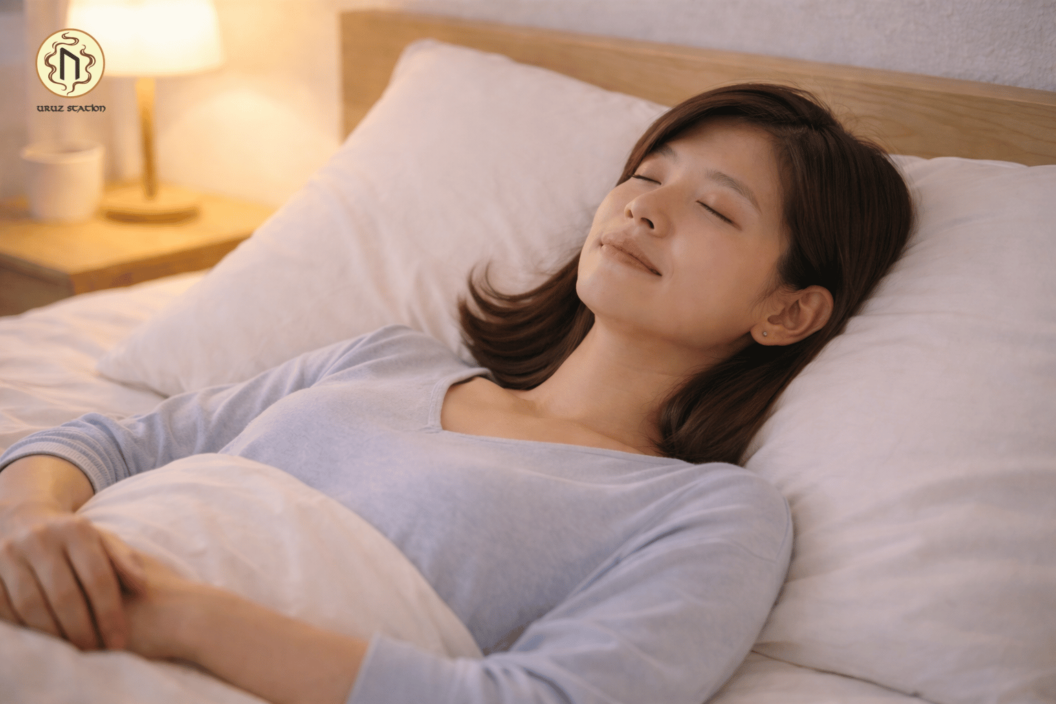 Thư giãn cơ thể là bước quan trọng để đạt trạng thái nghỉ ngơi sâu.