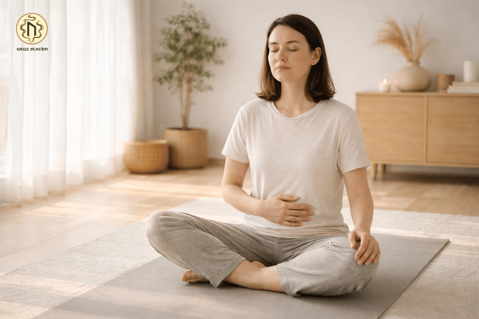 Chỉ cần một hơi thở chậm và sự hiện diện dịu dàng, bạn đã bắt đầu nuôi dưỡng cảm giác bình yên nội tâm