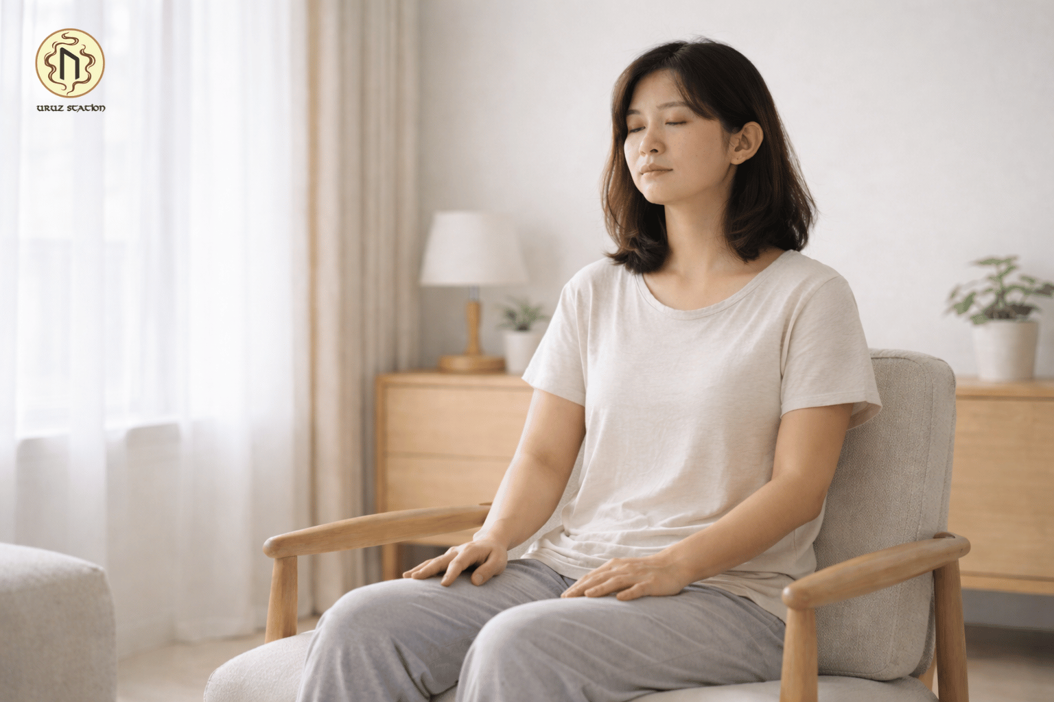 Một hơi thở chậm là bước đầu tiên để lấy lại focus control và giảm căng thẳng.