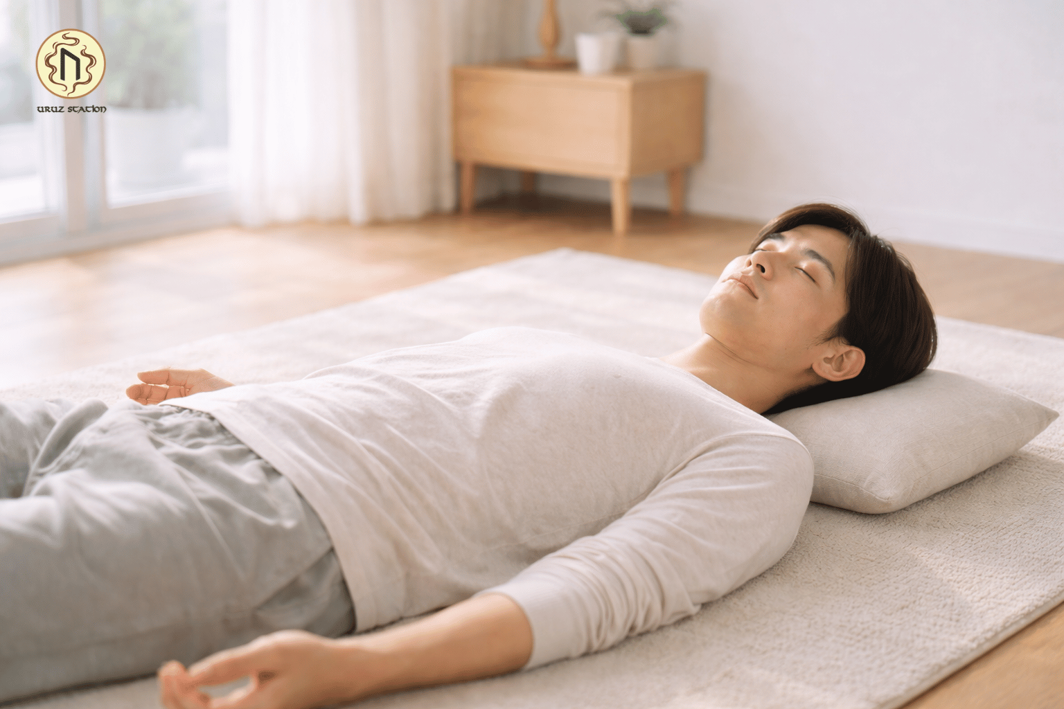 Khi cơ bắp buông, hệ thần kinh cũng bắt đầu dịu lại