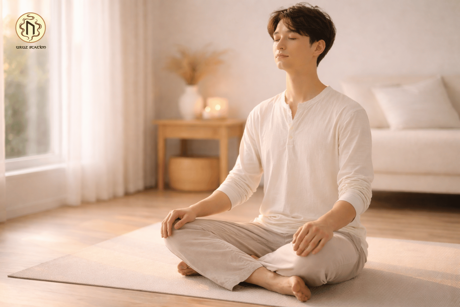 Thiền thanh lọc bằng hơi thở chậm là bước quan trọng trong nghi thức thanh tẩy buổi sáng, giúp điều hòa hệ thần kinh và tạo nền tảng tập trung bền vững