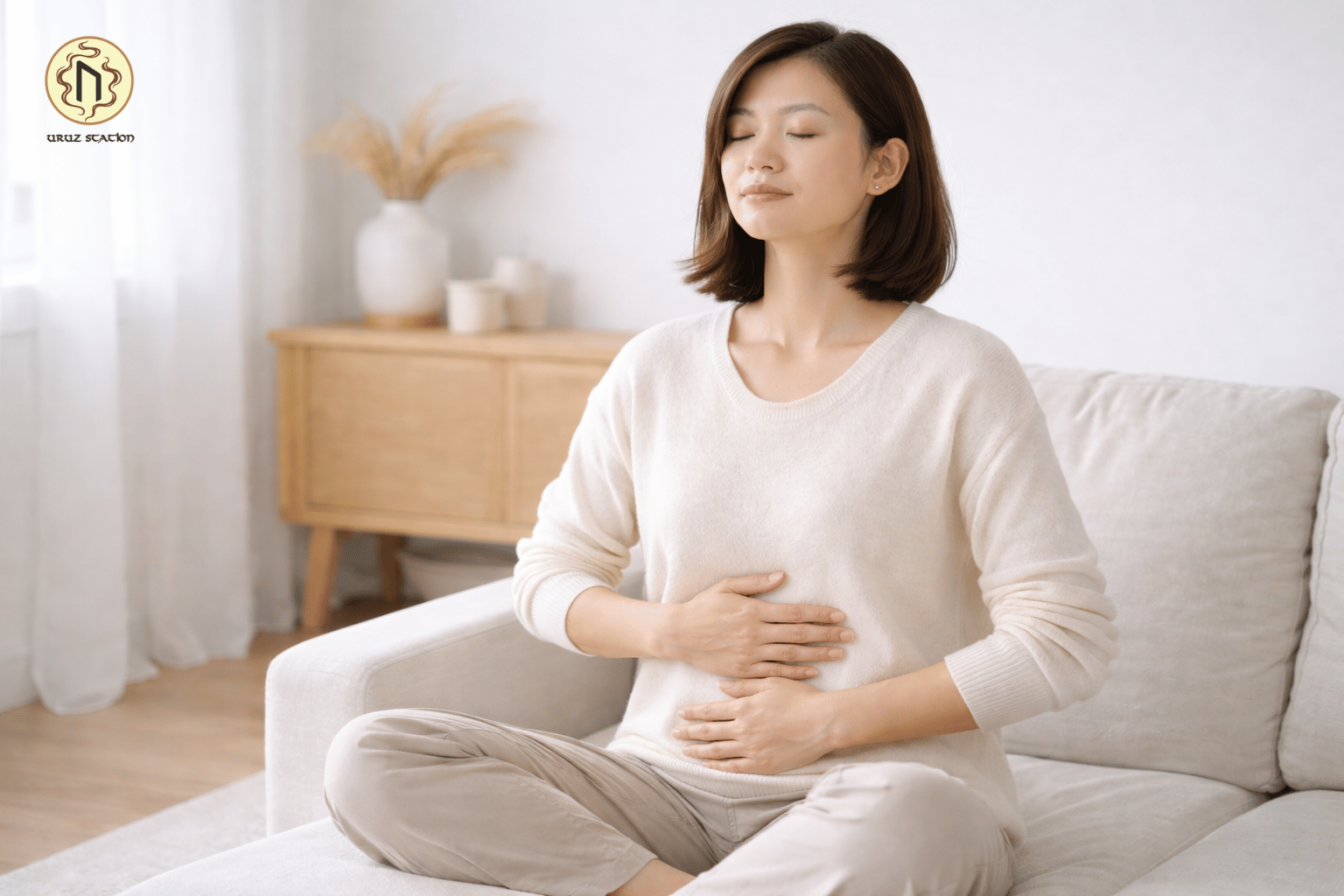 Calming breath giúp kích hoạt dây thần kinh phế vị và bắt đầu quá trình reset hệ thần kinh.